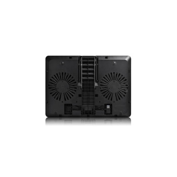 DeepCool U PAL podkładka chłodząca do notebooków 39,6 cm (15.6") 1000 RPM Czarny