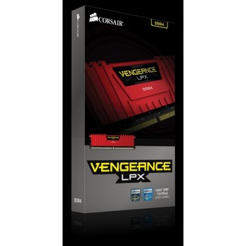 DDR4 Vengeance LPX 8GB/2666 RED CL16-18-18-35 1.20V XMP2.0