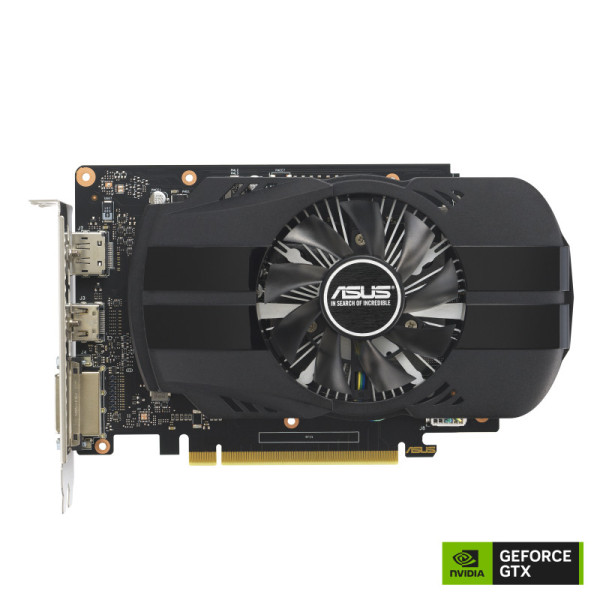 ASUS Phoenix PH-GTX1630-4G-EVO NVIDIA GeForce GTX 1630 4 GB GDDR6 ASUS Phoenix PH-GTX1630-4G-EVO NVIDIA GeForce GTX 1630 4 GB GDDR6