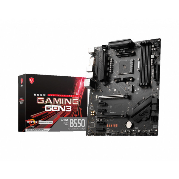 MSI MPG B550 GAMING GEN3 AMD B550 Socket AM4 ATX MSI MPG B550 GAMING GEN3 AMD B550 Socket AM4 ATX