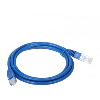 Patchcord UTP A-LAN KKU5NIE5.0 (RJ45 - RJ45 , 5m, UTP, kat. 5e, kolor niebieski)
