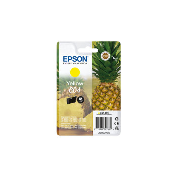 Epson 604 nabój z tuszem 1 szt. Oryginalny Standardowa wydajność Żółty