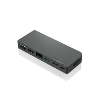 Lenovo 4X90S92381 stacja dokująca Przewodowa USB 3.2 Gen 1 (3.1 Gen 1) Type-C Szary