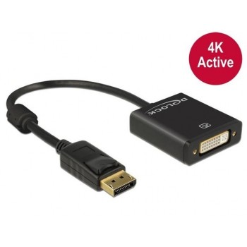 Adapter DisplayPort (M) 1.2 - DVI(24+5)(F) 4K Active