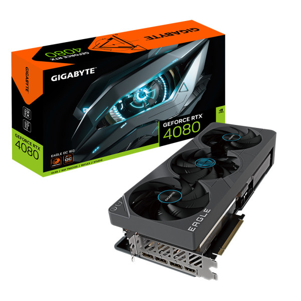 Gigabyte GeForce RTX 4080 16GB EAGLE OC NVIDIA GDDR6X Gigabyte GeForce RTX 4080 16GB EAGLE OC NVIDIA GDDR6X