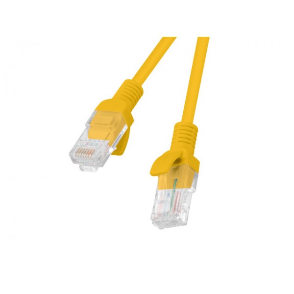 Patchcord U/UTP Lanberg PCU5-10CC-0025-O (RJ45 - RJ45 , 0,25m, UTP, kat. 5e, kolor pomarańczowy) Patchcord U/UTP Lanberg PCU5-10CC-0025-O (RJ45 - RJ45 , 0,25m, UTP, kat. 5e, kolor pomarańczowy)