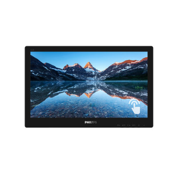 Philips 162B9TN 00 monitor komputerowy 39,6 cm (15.6") 1366 x 768 px HD LCD Ekran dotykowy Blad Czarny
