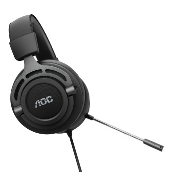 AOC GH200 słuchawki zestaw słuchawkowy Przewodowa Opaska na głowę Gaming Czarny