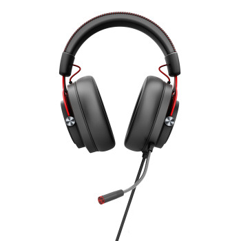 AOC GH300 słuchawki zestaw słuchawkowy Przewodowa Opaska na głowę Gaming Czarny, Czerwony