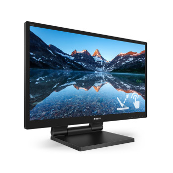 Philips 242B9TL 00 monitor komputerowy 60,5 cm (23.8") 1920 x 1080 px Full HD LCD Ekran dotykowy Czarny