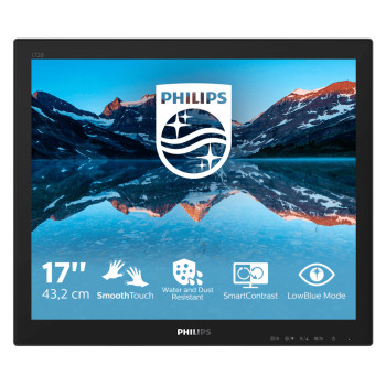 Philips 172B9TN 00 monitor komputerowy 43,2 cm (17") 1280 x 1024 px HD LCD Ekran dotykowy Blad Czarny