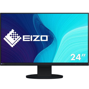 EIZO FlexScan EV2480-BK LED display 60,5 cm (23.8") 1920 x 1080 px Full HD Czarny