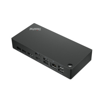 Lenovo 40AY0090EU stacja dokująca Przewodowa USB 3.2 Gen 1 (3.1 Gen 1) Type-C Czarny