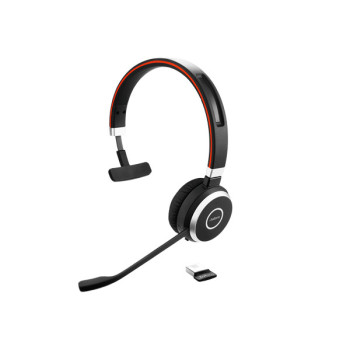 Jabra Evolve 65 Zestaw słuchawkowy Przewodowy i Bezprzewodowy Opaska na głowę Połączenia muzyka Micro-USB Bluetooth Czarny