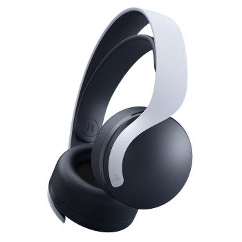 Sony Pulse 3D Zestaw słuchawkowy Przewodowy i Bezprzewodowy Opaska na głowę Gaming USB Type-C Czarny, Biały