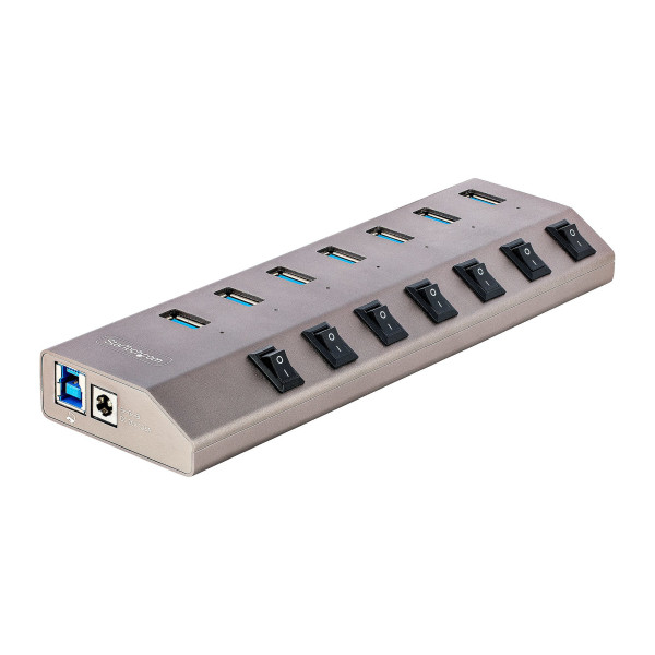 StarTech.com 5G7AIBS-USB-HUB-EU huby i koncentratory USB 3.2 Gen 1 (3.1 Gen 1) Type-B 5000 Mbit s Szary StarTech.com 5G7AIBS-USB-HUB-EU huby i koncentratory USB 3.2 Gen 1 (3.1 Gen 1) Type-B 5000 Mbit s Szary