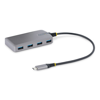 StarTech.com 5G4AB-USB-C-HUB huby i koncentratory USB 3.2 Gen 1 (3.1 Gen 1) Type-C 5000 Mbit s Szary