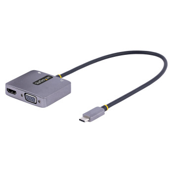 StarTech.com 122-USBC-HDMI-4K-VGA zewnętrzna karta graficzna usb 3840 x 2160 px Szary