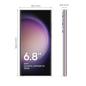 Samsung Galaxy S23 Ultra SM-S918B 17,3 cm (6.8") Dual SIM Android 13 5G USB Type-C 12 GB 512 GB 5000 mAh Lawenda