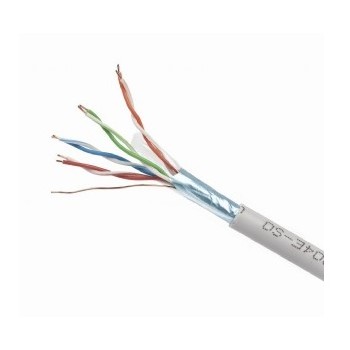 Kabel sieciowy GEMBIRD FPC-5004E-SO/100C (F/FTP, 100m, kat. 5e, kolor szary)