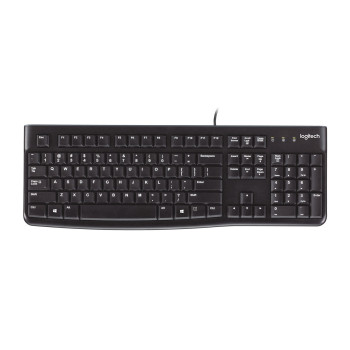 Logitech Keyboard K120 for Business klawiatura USB QWERTY Angielski Czarny