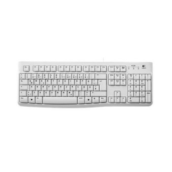 Logitech Keyboard K120 for Business klawiatura USB QWERTZ Niemiecki Biały