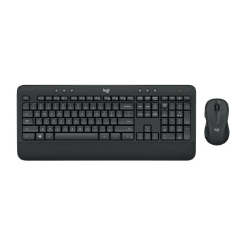Logitech MK545 ADVANCED Wireless Keyboard and Mouse Combo klawiatura Dołączona myszka RF Wireless Francuski Czarny