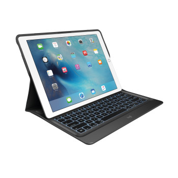 Logitech CREATE Backlit Keyboard Case with Smart Connector Czarny QWERTY British English