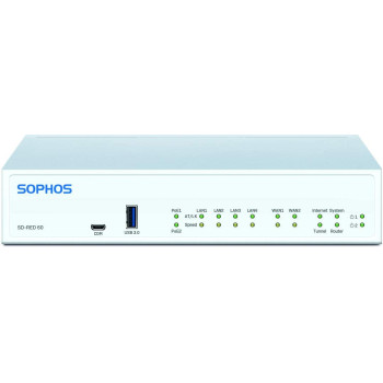 Sophos SD-RED 60 urządzenie do zarządzania siecią 850 Mbit s Obsługa PoE