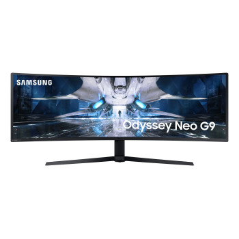 Samsung LS49AG950NUXEN monitor komputerowy 124,5 cm (49") 5120 x 1440 px DQHD QLED Biały