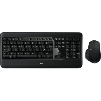 Logitech MX900 Performance Keyboard and Mouse Combo klawiatura Dołączona myszka USB QWERTY Angielski Czarny