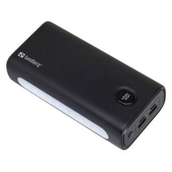 Sandberg Powerbank USB-C PD 20W 30000 Litowo-jonowa (Li-Ion) 30000 mAh Czarny