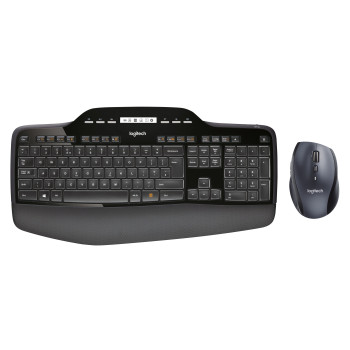 Logitech MK710 Performance klawiatura Dołączona myszka RF Wireless QWERTY Angielski Czarny