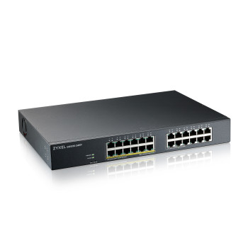 Zyxel GS1915-24EP Zarządzany L2 Gigabit Ethernet (10 100 1000) Obsługa PoE 1U Czarny