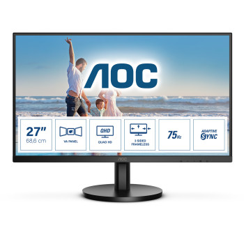 AOC Q27B3MA LED display 68,6 cm (27") 2560 x 1440 px Quad HD Czarny