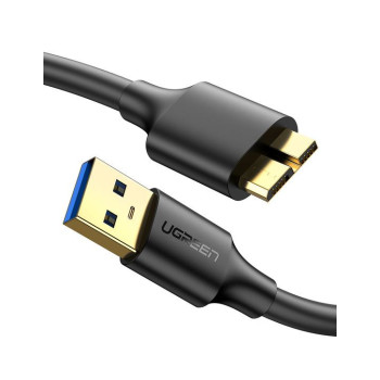 Ugreen 10841 kabel USB 1 m USB 3.2 Gen 1 (3.1 Gen 1) USB A Micro-USB B Czarny