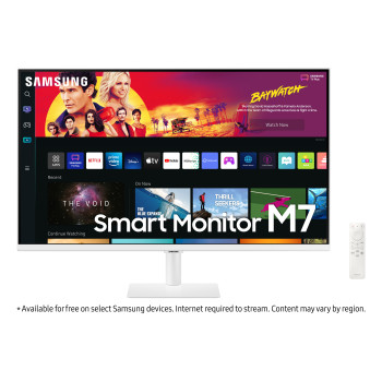 Samsung LS32BM701UPXEN monitor komputerowy 81,3 cm (32") 3840 x 2160 px 4K Ultra HD LCD Biały