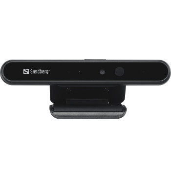 Sandberg Face-ID Webcam 1080p kamera internetowa 2 MP 1920 x 1080 px USB 3.2 Gen 1 (3.1 Gen 1) Czarny