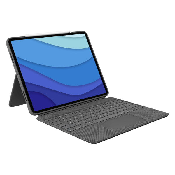 Logitech Combo Touch Szary Smart Connector QWERTY Amerykański międzynarodowy Logitech Combo Touch Szary Smart Connector QWERTY Amerykański międzynarodowy