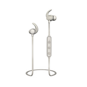 Hama WEAR7208GR Zestaw słuchawkowy Bezprzewodowy Douszny Połączenia muzyka Bluetooth Szary