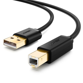 Ugreen 10350 kabel USB 1,5 m USB 2.0 USB A USB B Czarny