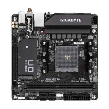 Gigabyte A520I AC płyta główna AMD A520 Socket AM4 mini ITX