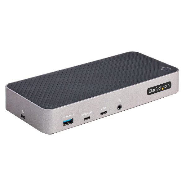 StarTech.com 116E-USBC-DOCK stacja dokująca Przewodowa USB 3.2 Gen 2 (3.1 Gen 2) Type-C Szary, Srebrny StarTech.com 116E-USBC-DOCK stacja dokująca Przewodowa USB 3.2 Gen 2 (3.1 Gen 2) Type-C Szary, Srebrny