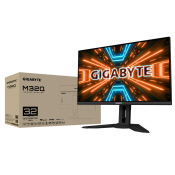Gigabyte 20VM0-M32QBT-1EUR monitor komputerowy 80 cm (31.5") 2560 x 1440 px Quad HD Czarny