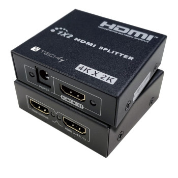 Techly IDATA HDMI-4K230 rozgałęziacz telewizyjny 2x HDMI