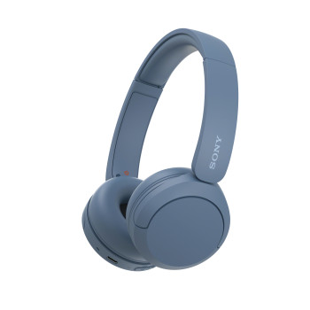 Sony WH-CH520 Zestaw słuchawkowy Bezprzewodowy Opaska na głowę Połączenia muzyka USB Type-C Bluetooth Niebieski