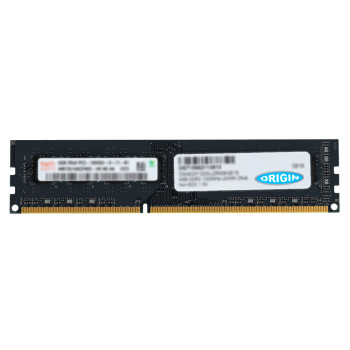 Origin Storage 4GB DDR3 1600MHz UDIMM 2Rx8 ECC 1.35V moduł pamięci 1 x 4 GB Korekcja ECC