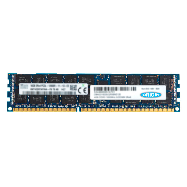 Origin Storage 4GB DDR3 1333MHz RDIMM 2Rx8 ECC 1.5V (Ships as 1.35V) moduł pamięci 1 x 4 GB Korekcja ECC Origin Storage 4GB DDR3 1333MHz RDIMM 2Rx8 ECC 1.5V (Ships as 1.35V) moduł pamięci 1 x 4 GB Korekcja ECC