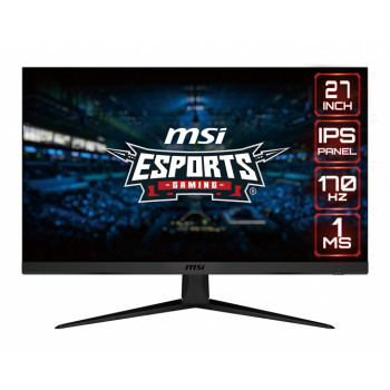 MSI G2712 monitor komputerowy 68,6 cm (27") 1920 x 1080 px Full HD Czarny