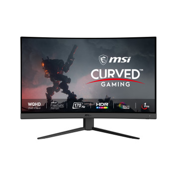 MSI G27CQ4 E2 monitor komputerowy 68,6 cm (27") 2560 x 1440 px Wide Quad HD LCD Czarny